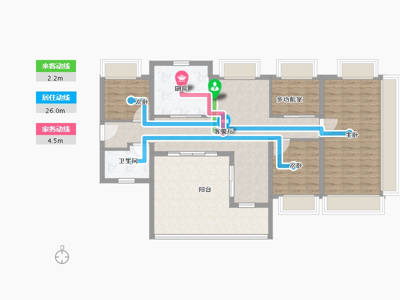 广东省-广州市-能建·天河麓誉府-100.00-户型库-动静线