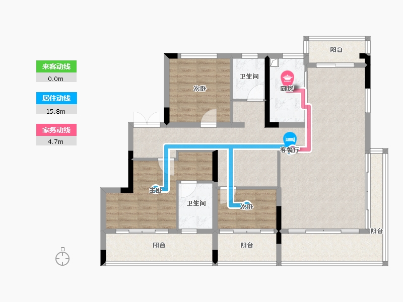 河南省-周口市-晟合云筑-113.00-户型库-动静线