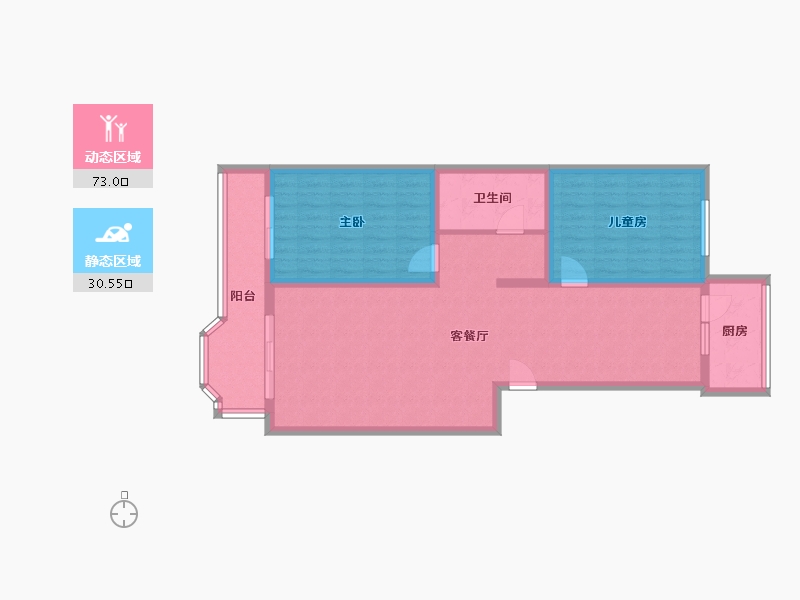 河北省-邢台市-恒通小区-100.00-户型库-动静分区