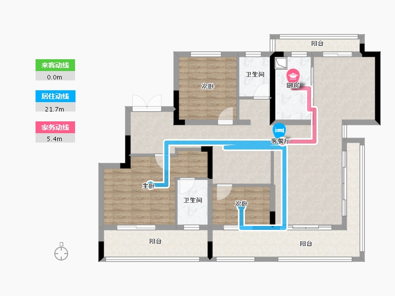 河南省-周口市-晟合云筑-115.00-户型库-动静线