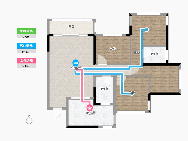 广西壮族自治区-贵港市-雅庭-108.00-户型库-动静线