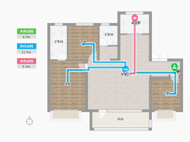 山东省-济南市-国誉商品-101.67-户型库-动静线