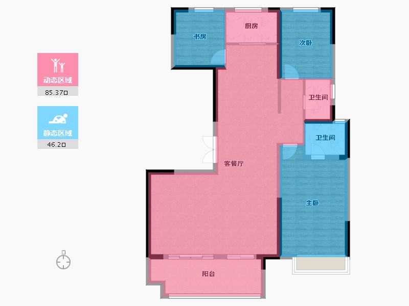 山东省-济宁市-尚龙原著-120.00-户型库-动静分区