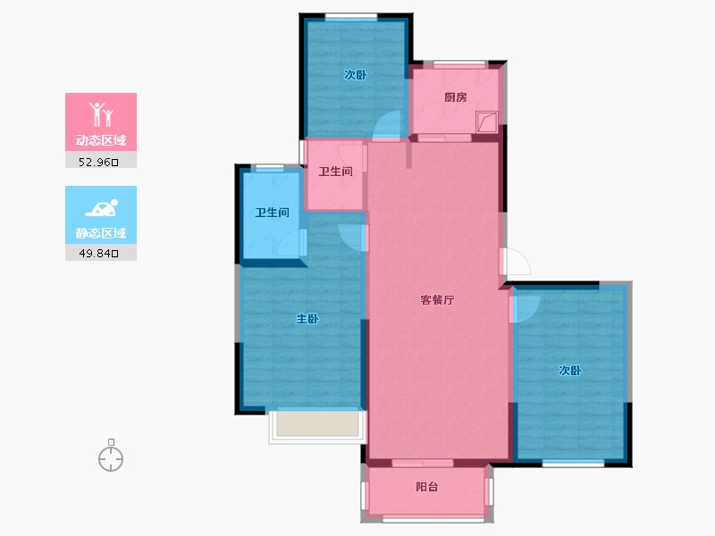 河南省-许昌市-新龙华庭-99.00-户型库-动静分区