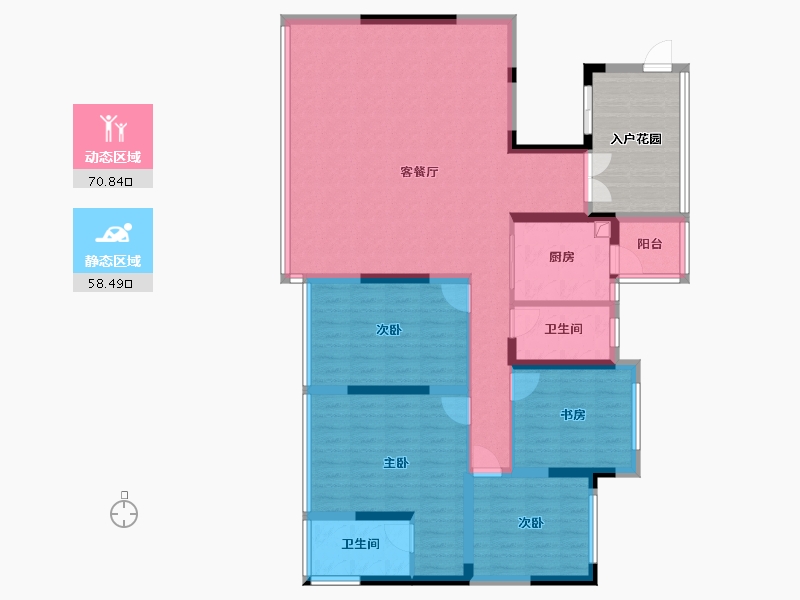 四川省-宜宾市-誉江境-112.08-户型库-动静分区