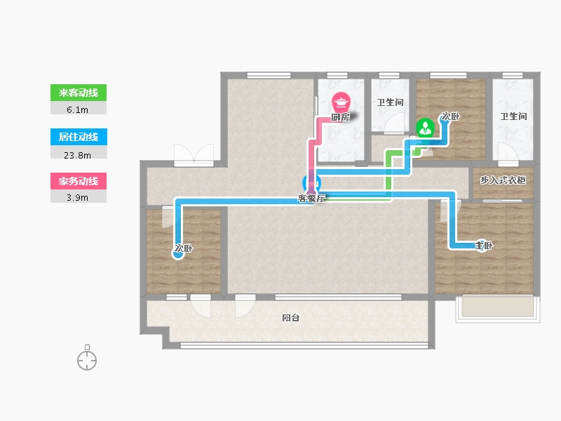 山东省-德州市-夏津阳光意境-124.00-户型库-动静线