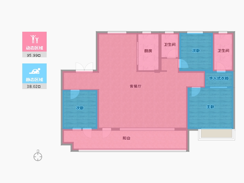 山东省-德州市-夏津阳光意境-124.00-户型库-动静分区