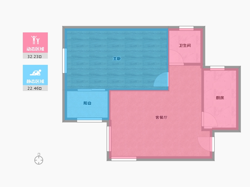 天津-天津市-武台馨苑公建楼-48.00-户型库-动静分区