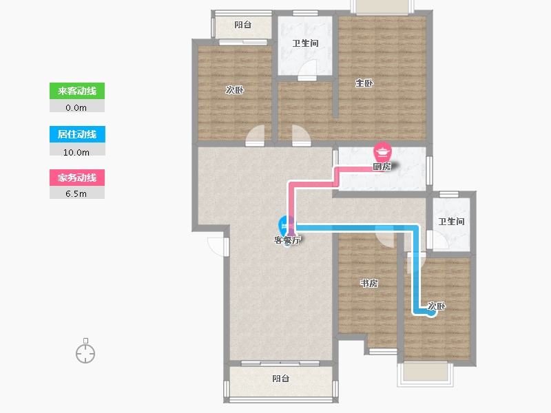 贵州省-黔西南布依族苗族自治州-南村枫林-143.41-户型库-动静线