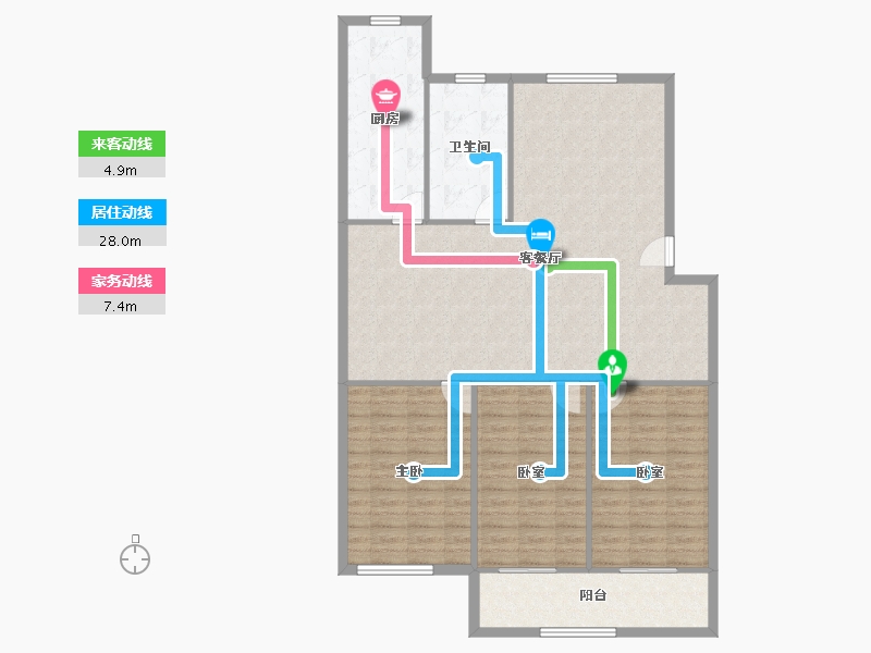 河南省-开封市-开封市通用机械厂商住楼-121.15-户型库-动静线