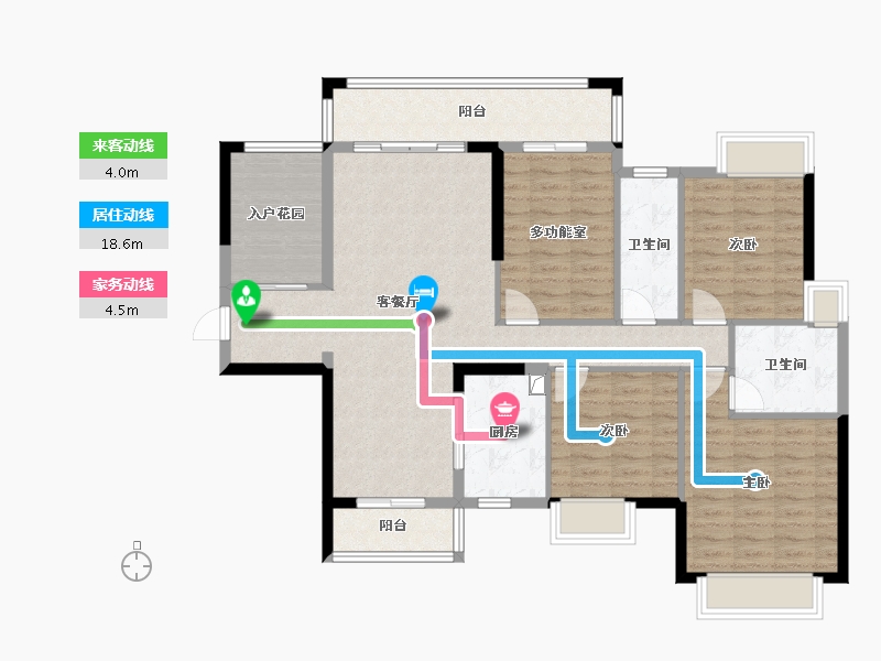 广西壮族自治区-梧州市-泰基巴黎春天-110.78-户型库-动静线