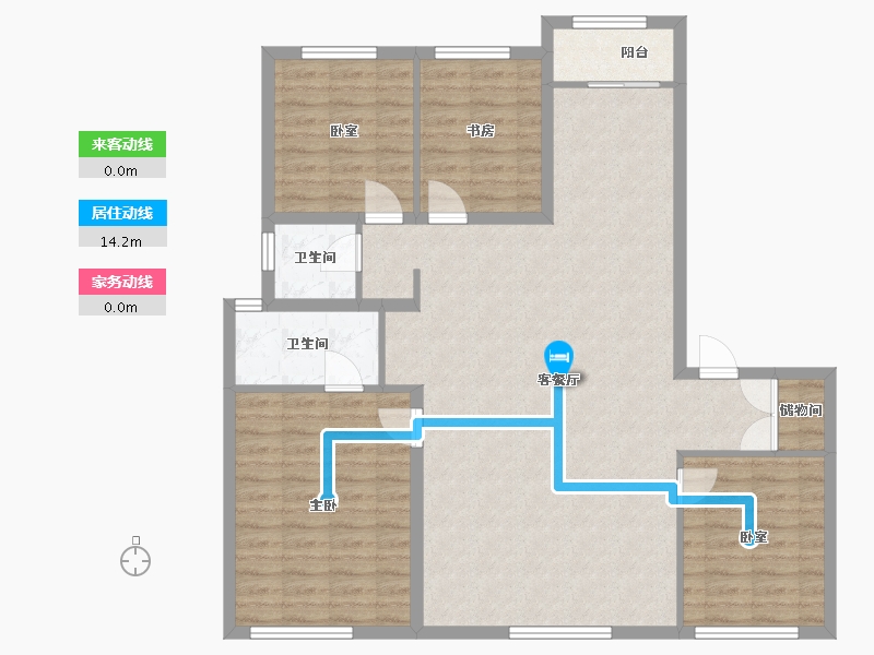 吉林省-长春市-学樘府-127.56-户型库-动静线