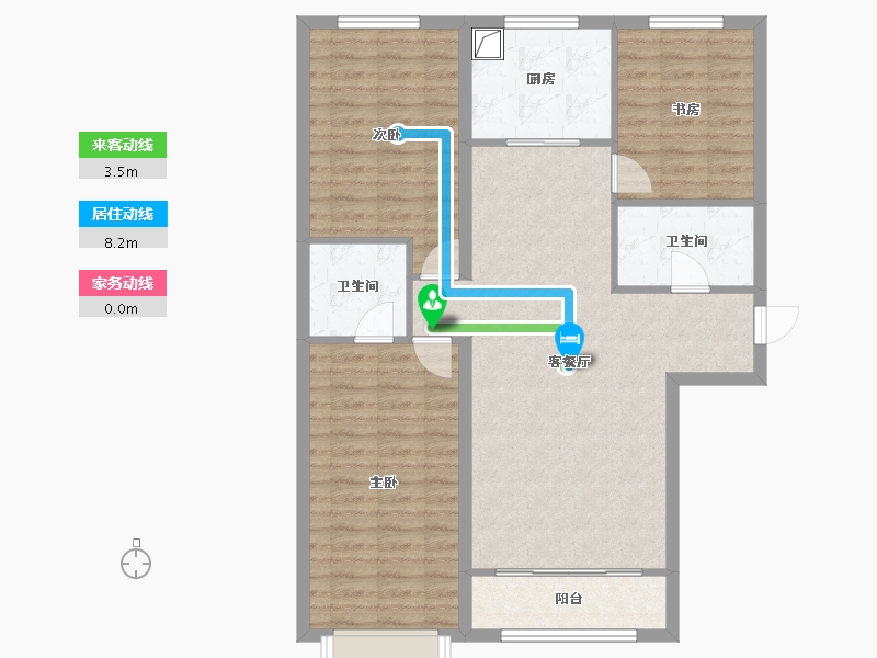 山西省-大同市-学林-109.01-户型库-动静线