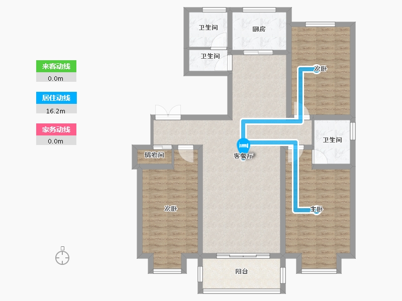 河南省-开封市-御龙湾-112.00-户型库-动静线