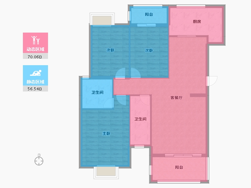 湖南省-永州市-舜皇城-113.18-户型库-动静分区