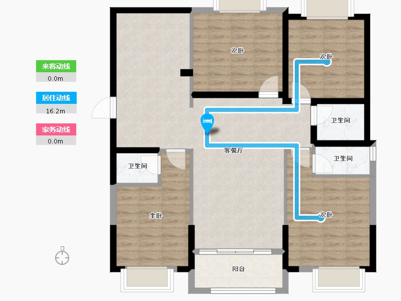 广东省-肇庆市-西景山-180.00-户型库-动静线