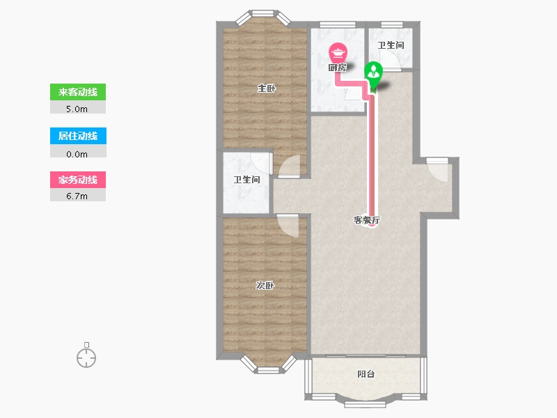 福建省-厦门市-江浦南里-84.21-户型库-动静线