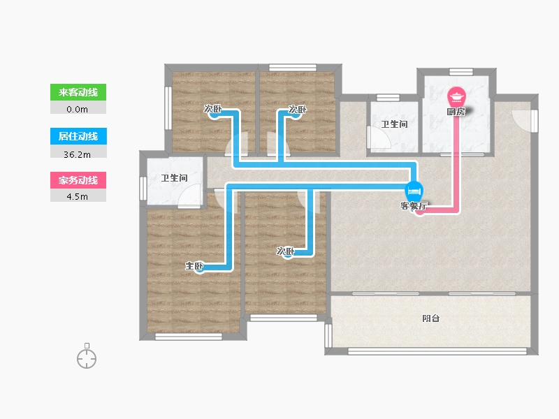 四川省-达州市-天誉誉府-100.00-户型库-动静线