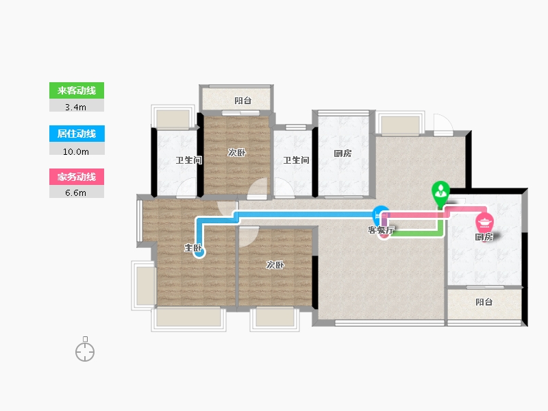 福建省-厦门市-国贸海上鸣樾-114.40-户型库-动静线