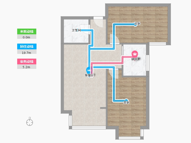 河北省-廊坊市-潮白人家-北区-63.00-户型库-动静线