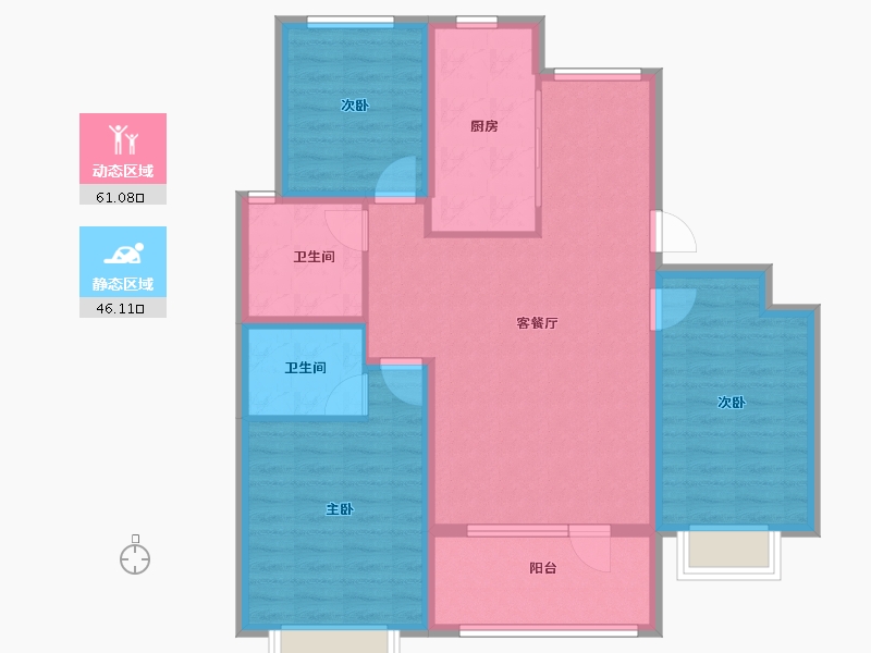 河北省-邯郸市-金凤一号-96.00-户型库-动静分区