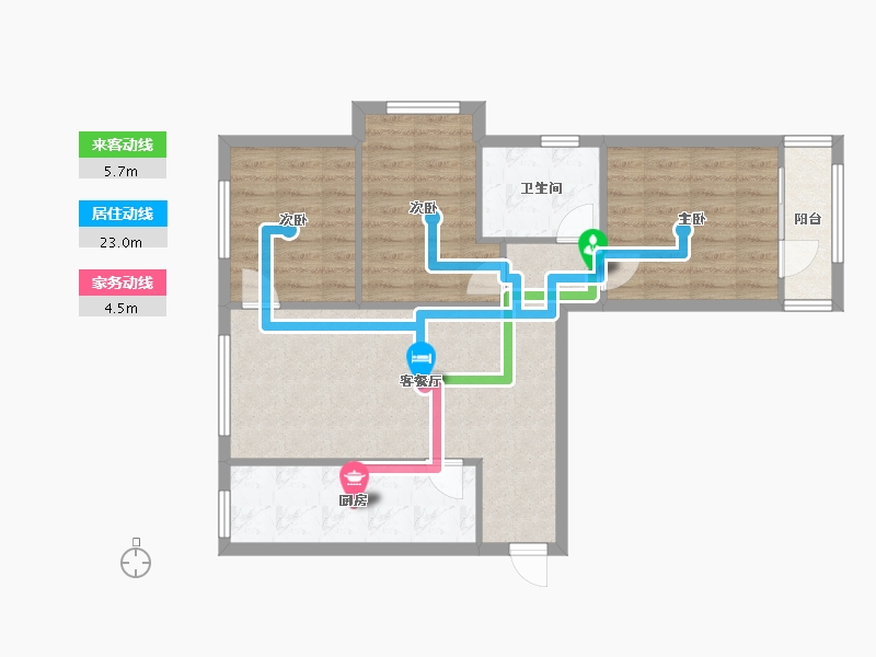 河北省-秦皇岛市-香邑溪谷-77.41-户型库-动静线