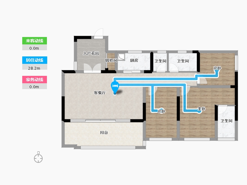 四川省-宜宾市-邦泰誉江境-113.00-户型库-动静线