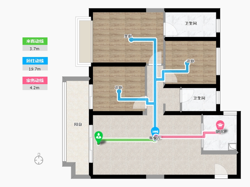 江苏省-宿迁市-中南紫云集-96.00-户型库-动静线