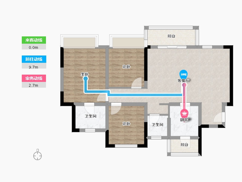 四川省-成都市-大发融悦和府-90.10-户型库-动静线