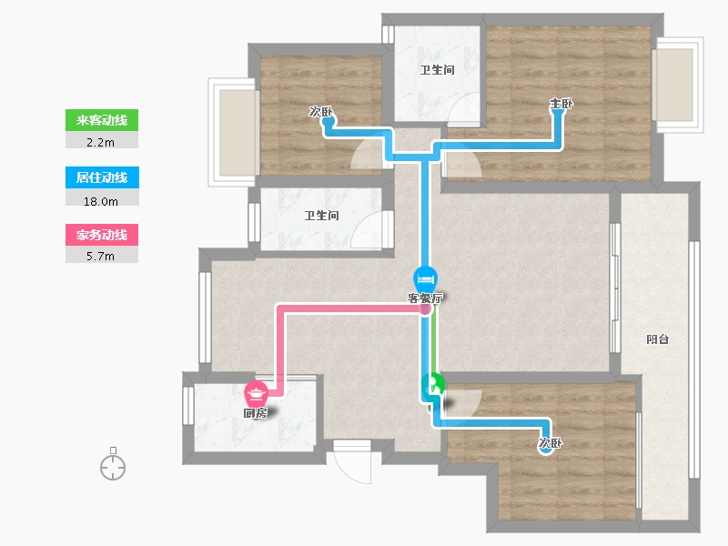 江西省-南昌市-赣电洪府-200.00-户型库-动静线