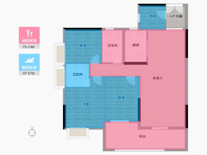 广东省-河源市-百盛花园-110.00-户型库-动静分区