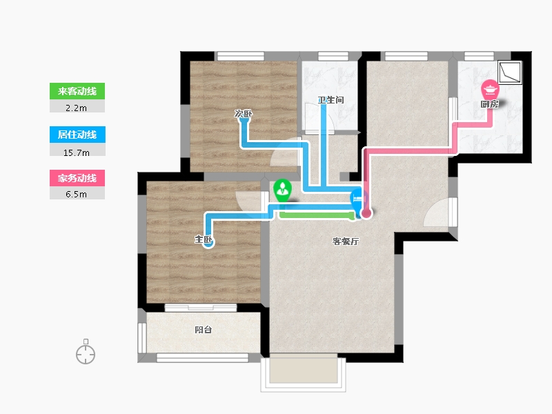 山东省-济南市-国融君悦府-63.20-户型库-动静线