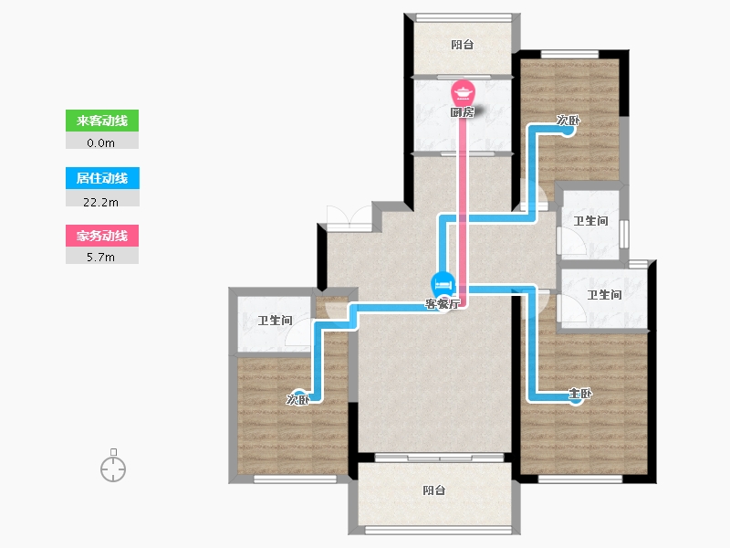 陕西省-安康市-兴安府-104.95-户型库-动静线