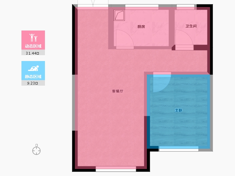 甘肃省-庆阳市-盛世宏璟-35.25-户型库-动静分区