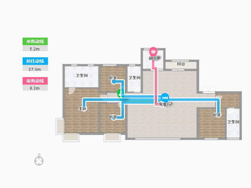 福建省-厦门市-国贸海上鸣樾-153.75-户型库-动静线