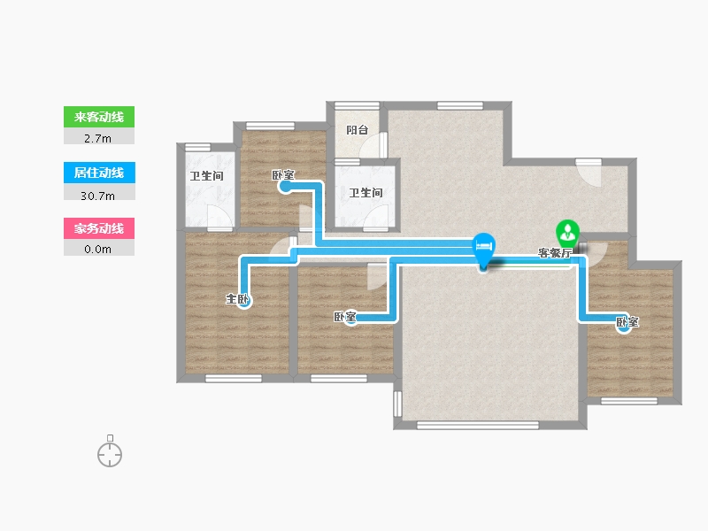 四川省-成都市-中海云缦源境-109.63-户型库-动静线