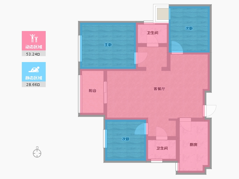 河南省-周口市-万基城-116.00-户型库-动静分区