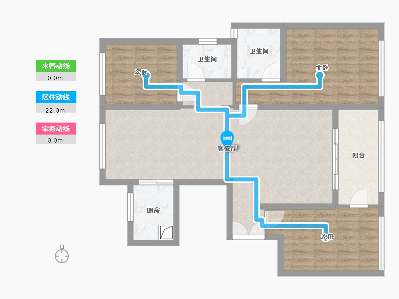 河南省-焦作市-远创郡望府-115.00-户型库-动静线