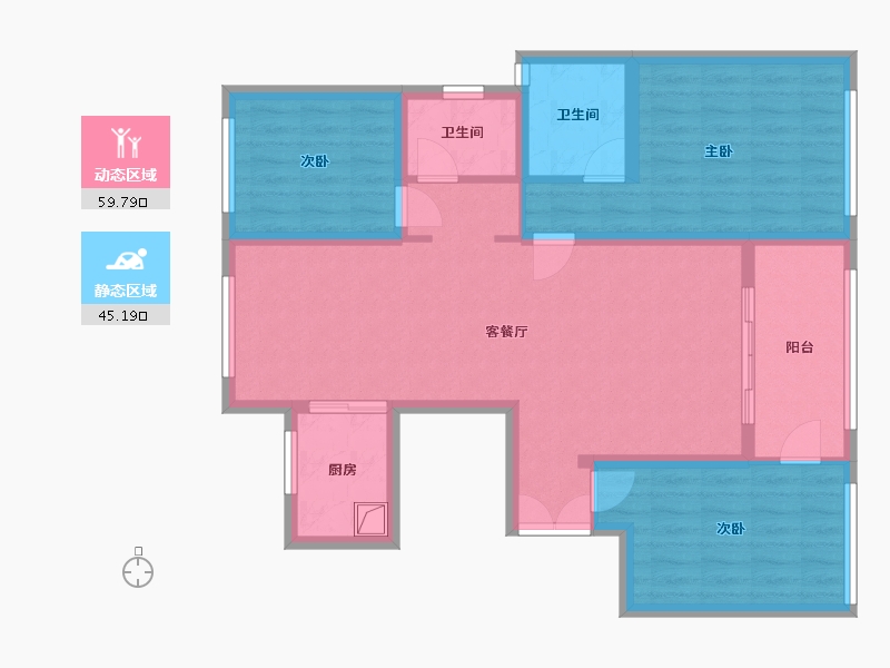 河南省-焦作市-远创郡望府-115.00-户型库-动静分区