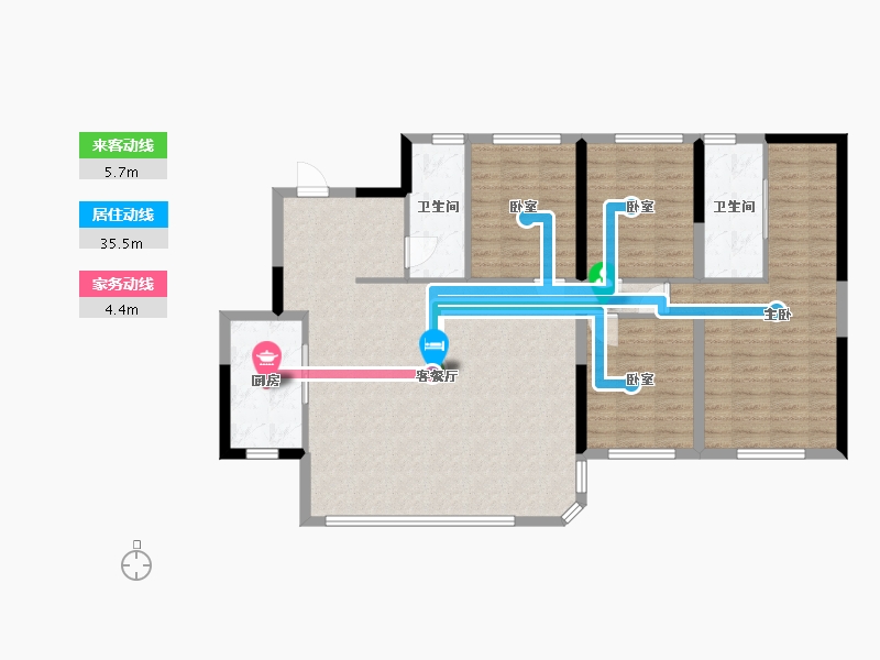 四川省-成都市-能建锦誉府-113.28-户型库-动静线