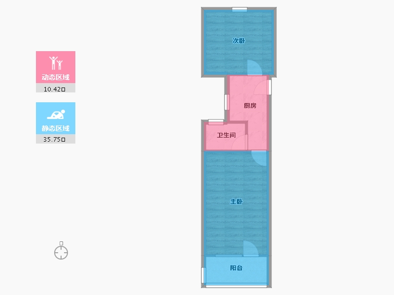 上海-上海市-模一小区-40.70-户型库-动静分区