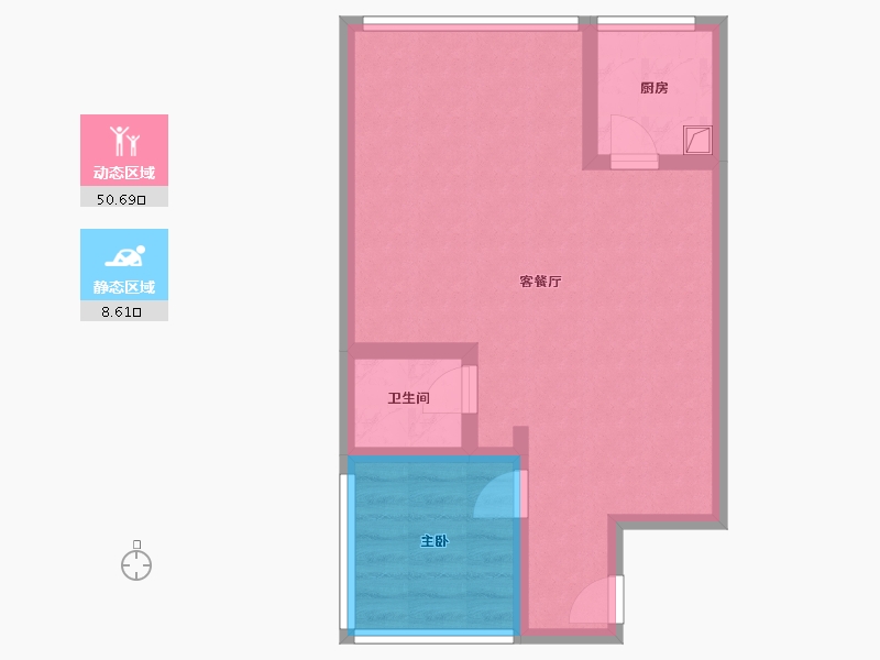 四川省-成都市-源上湾万融城-50.40-户型库-动静分区