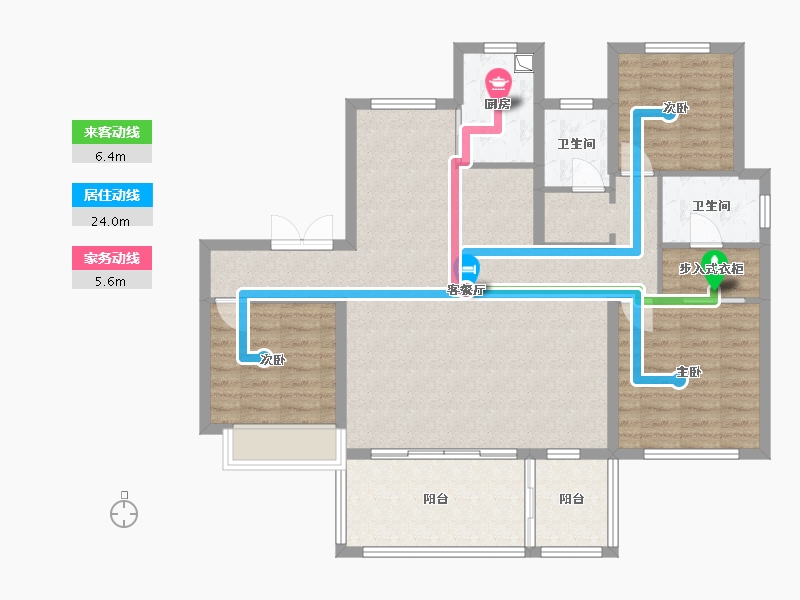 山东省-枣庄市-善国璟园-114.40-户型库-动静线