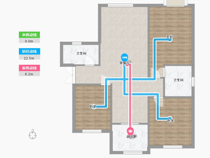 山西省-大同市-瑞湖天泰苑-116.00-户型库-动静线