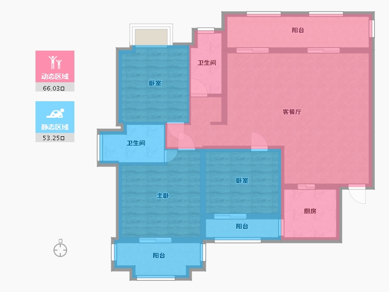 福建省-厦门市-禹洲中央海岸-114.00-户型库-动静分区