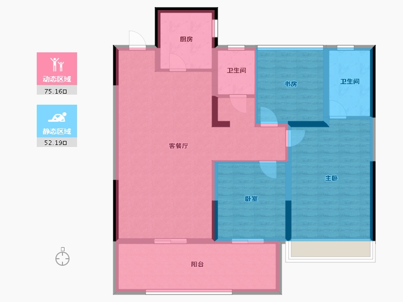 河南省-漯河市-华泰一品江山-115.00-户型库-动静分区