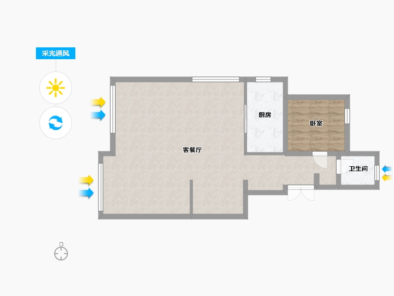 黑龙江省-大庆市-汇龙玖玺首府-177.00-户型库-采光通风