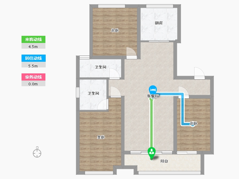 河北省-沧州市-颐和尚城-102.40-户型库-动静线