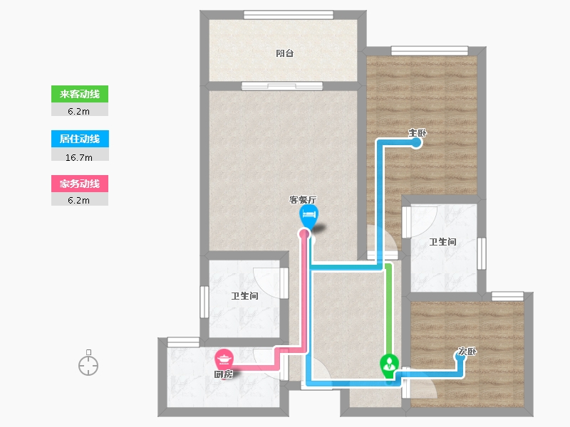 河南省-郑州市-绿博新城-78.00-户型库-动静线