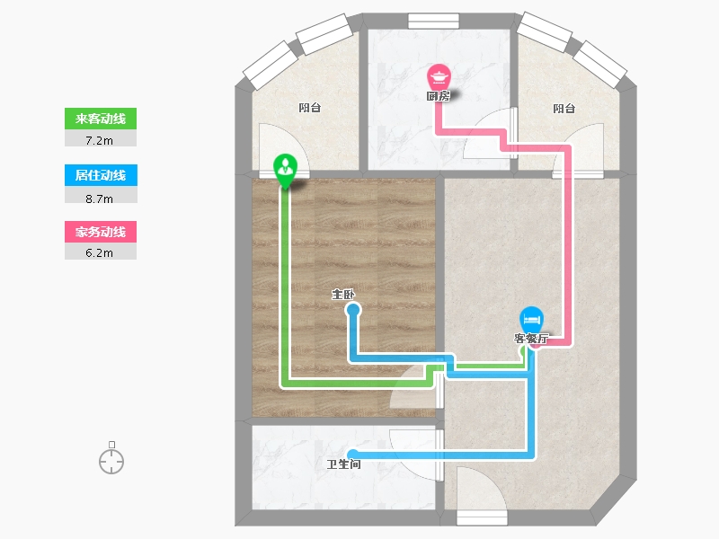 四川省-成都市-芳华街25号-39.49-户型库-动静线